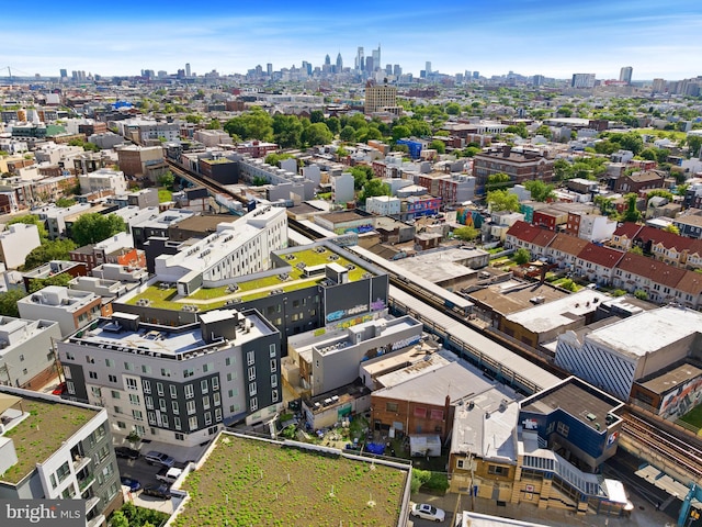 2331 N Front St, Philadelphia, PA 19133 - drone / aerial view of city skyline