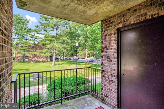 9 Silverwood Cir Unit 6, Annapolis, MD 21403 - view of patio / terrace featuring a balcony
