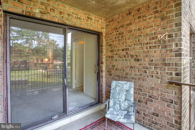 9 Silverwood Cir Unit 6, Annapolis, MD 21403 - doorway to property featuring brick siding