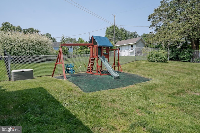 405 Garden Ln, Aston, PA 19014 - view of playground with central air condition unit