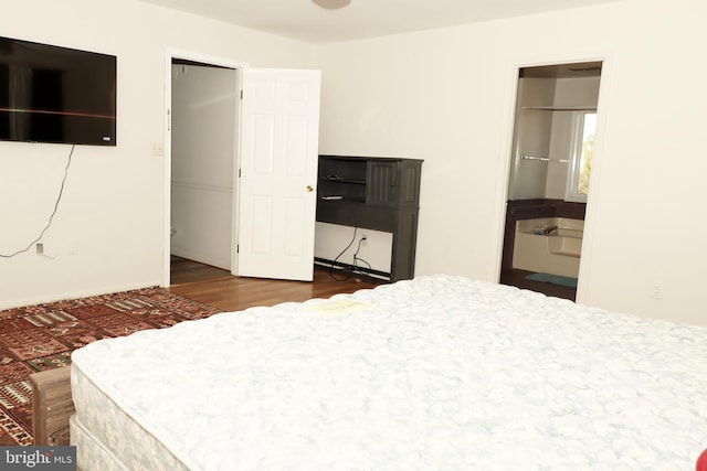 9216 Crandall Rd, Lanham, MD 20706 - bedroom with wood finished floors