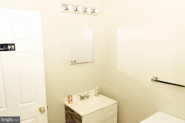 9216 Crandall Rd, Lanham, MD 20706 - bathroom featuring vanity