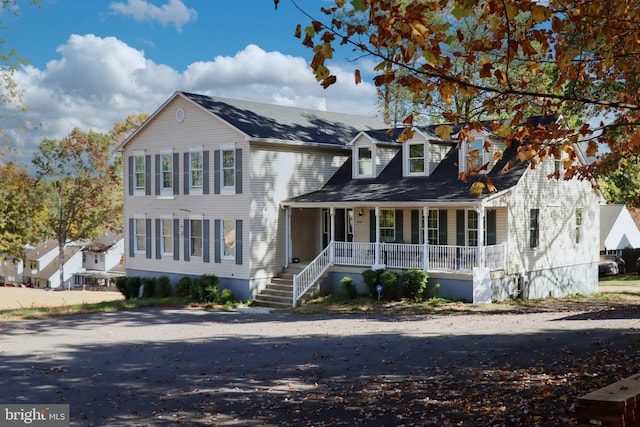 9216 Crandall Rd, Lanham, MD 20706 - view of front of house with covered porch