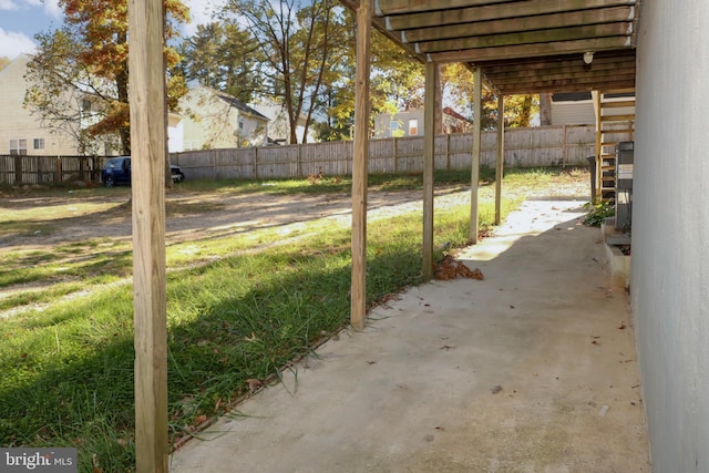 9216 Crandall Rd, Lanham, MD 20706 - view of yard with a patio