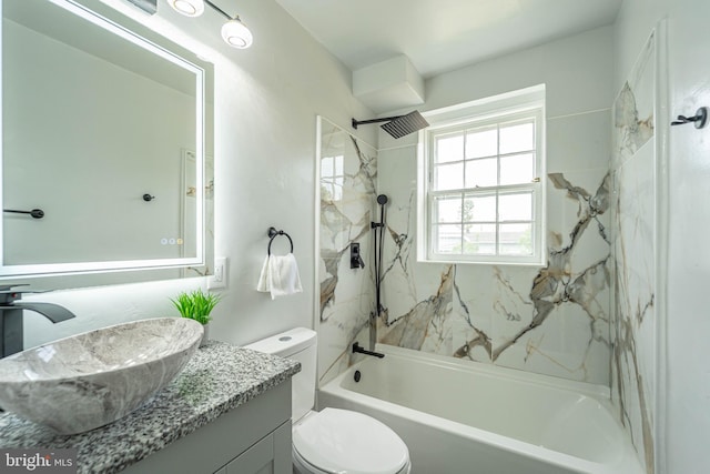 3232 N Rolling Rd, Baltimore, MD 21244 - bathroom with vanity and shower / tub combination