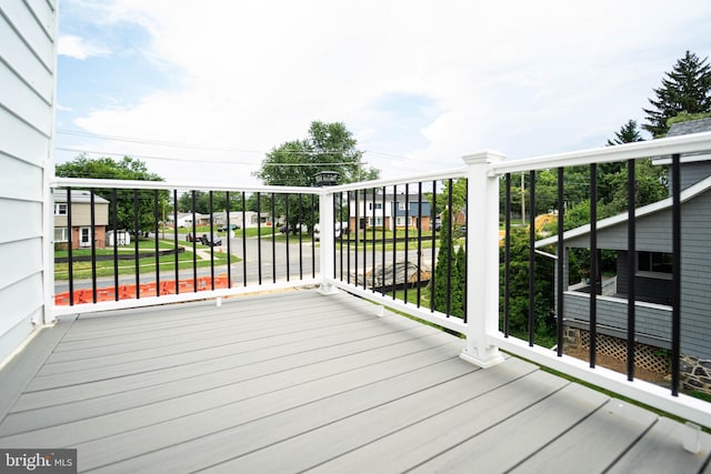 3232 N Rolling Rd, Baltimore, MD 21244 - view of wooden terrace