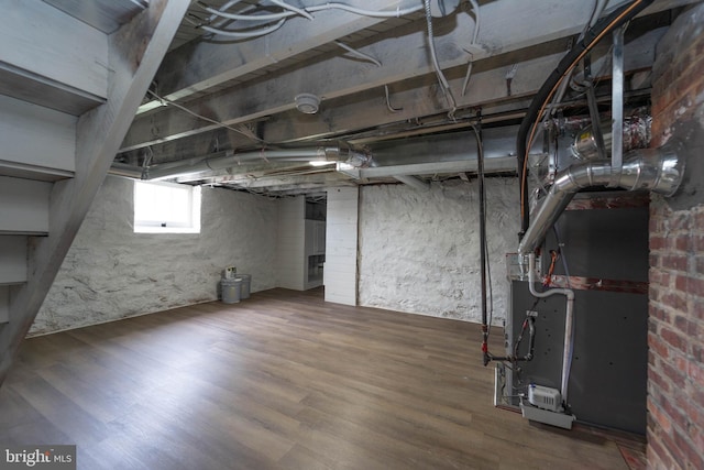 3232 N Rolling Rd, Baltimore, MD 21244 - basement featuring wood finished floors