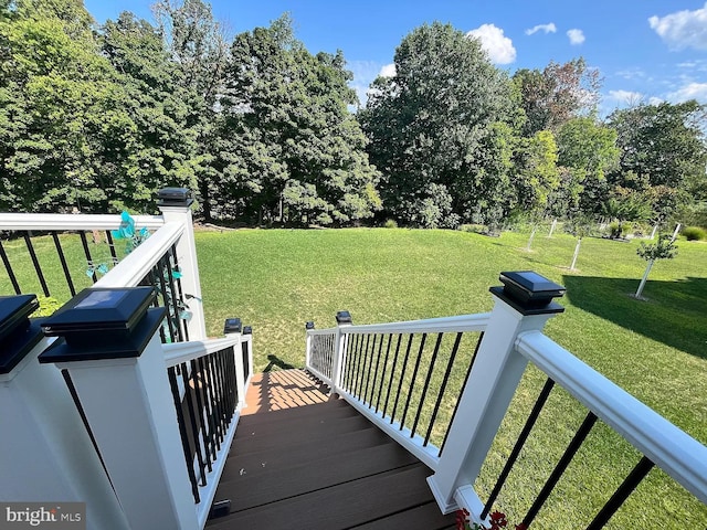 53 Shelduck Ln, Mechanicsburg, PA 17050 - deck with a lawn