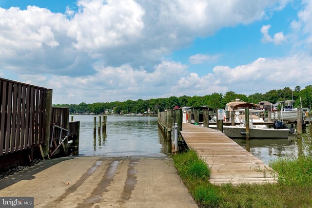 1414 Ellis Rd, Annapolis, MD 21403 - dock with a water view