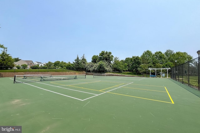 3317 Eagle Ridge Dr, Woodbridge, VA 22191 - view of tennis court with community basketball court