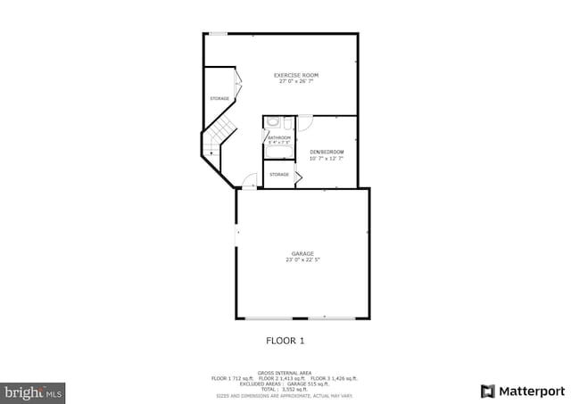3317 Eagle Ridge Dr, Woodbridge, VA 22191 - room layout