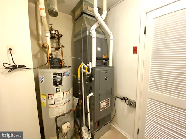 6 Kent Pl, Sewell, NJ 08080 - utilities featuring water heater and heating unit