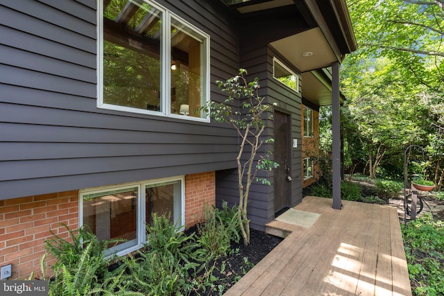 4834 8th St S, Arlington, VA 22204 - view of wooden deck