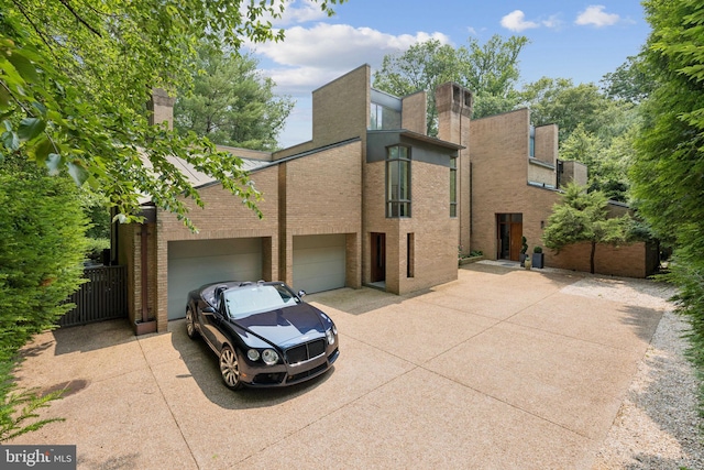 400 Chain Brg, Mclean, VA 22101 - view of front of property featuring concrete driveway and brick siding
