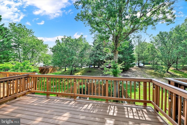 6119 Starburn Path, Columbia, MD 21045 - view of wooden deck