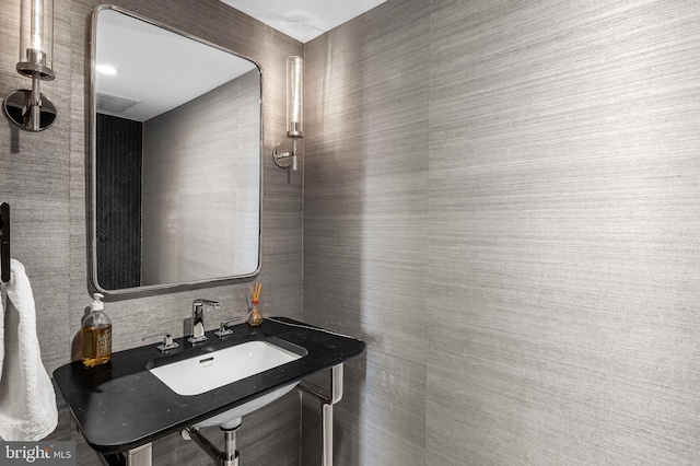1220 Bank St Unit 304, Baltimore, MD 21202 - bathroom featuring a sink
