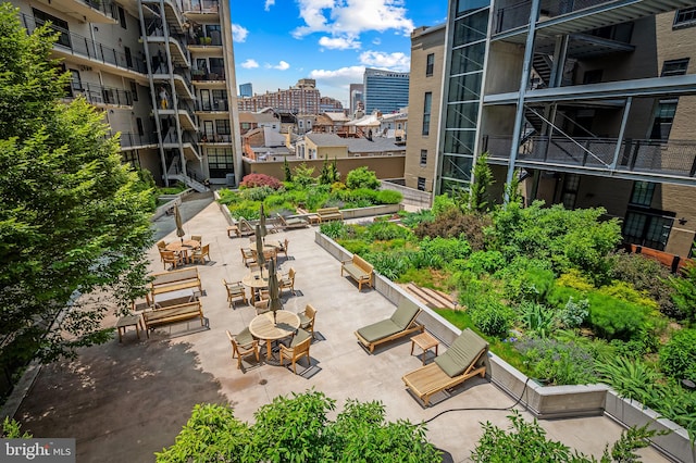 1220 Bank St Unit 304, Baltimore, MD 21202 - view of community with a view of city