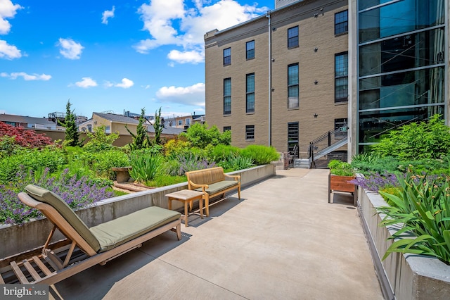 1220 Bank St Unit 304, Baltimore, MD 21202 - view of patio / terrace with a residential view