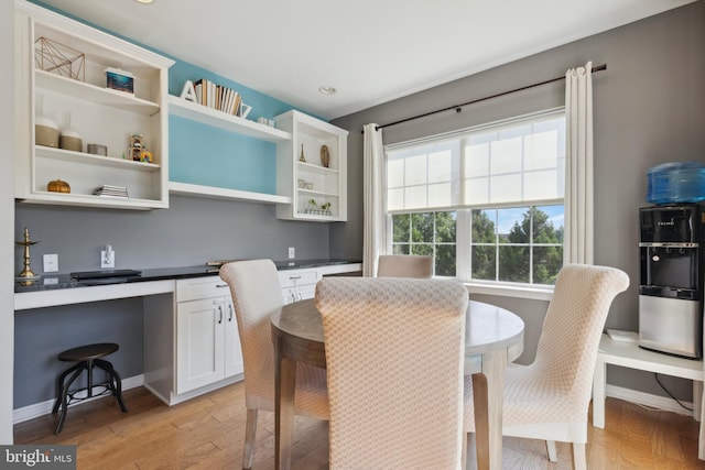 2316 Macis Cir, Warrington, PA 18976 - dining area featuring light wood-style floors, baseboards, and recessed lighting