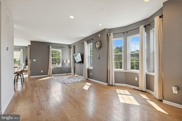 2316 Macis Cir, Warrington, PA 18976 - foyer entrance with wood-type flooring, baseboards, and recessed lighting