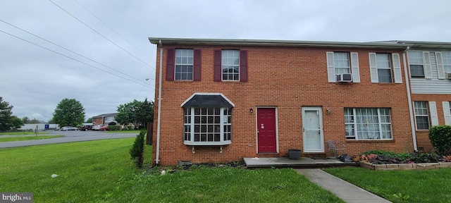 214 Nottoway Dr, Stephens City, VA 22655 - view of front of property featuring a front yard and brick siding