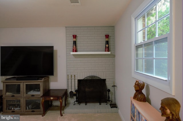 6403 Limerick Ct, Springfield, VA 22152 - living room featuring carpet flooring