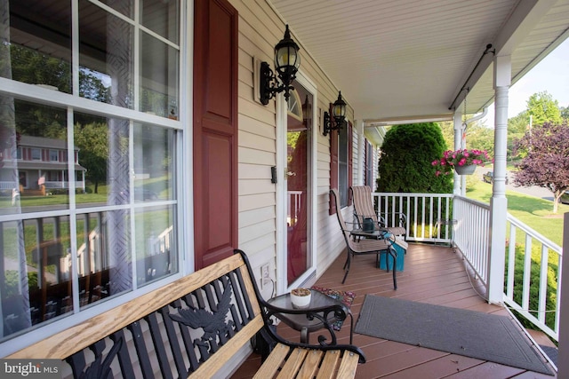 1688 W Commonwealth Dr, Front Royal, VA 22630 - view of wooden porch