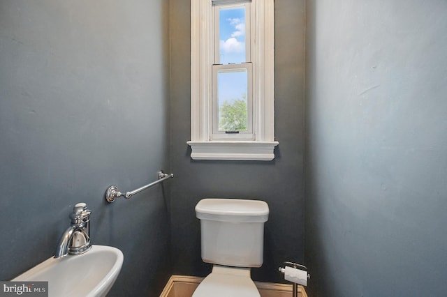 4210 3rd St NW, Washington, DC 20011 - half bathroom featuring toilet