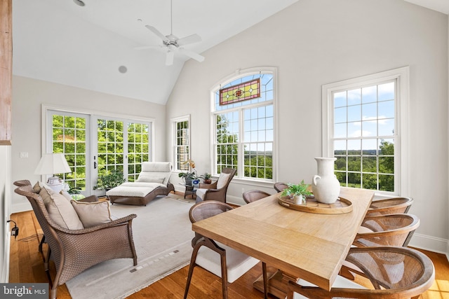 5835 Ridgeview Dr, Doylestown, PA 18902 - sunroom featuring french doors and lofted ceiling
