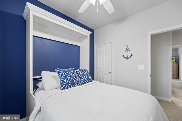 492 Parkland Dr, Stephenson, VA 22656 - bedroom featuring carpet flooring and a ceiling fan