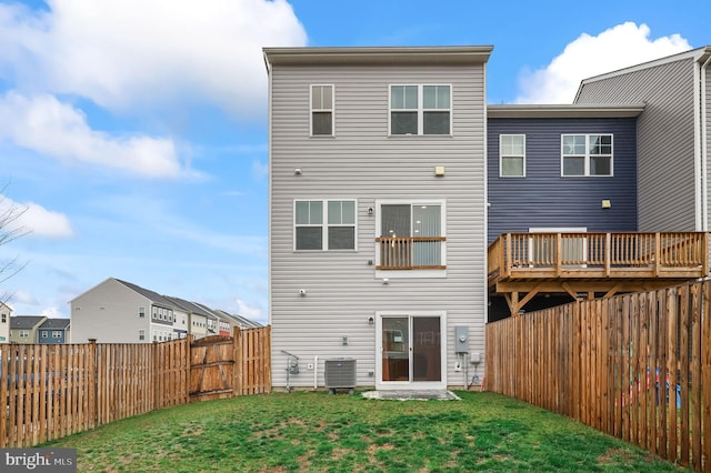 492 Parkland Dr, Stephenson, VA 22656 - rear view of property featuring a gate and cooling unit