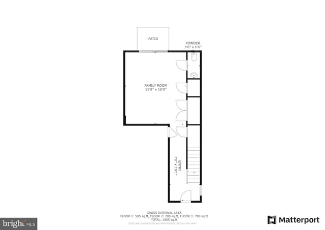 492 Parkland Dr, Stephenson, VA 22656 - home floor plan