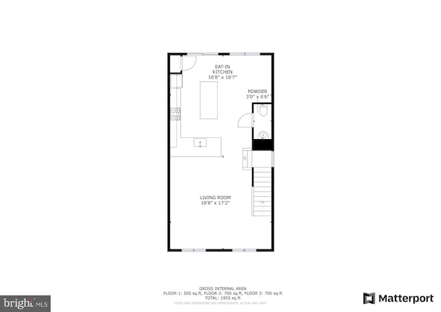492 Parkland Dr, Stephenson, VA 22656 - floor plan / room layout