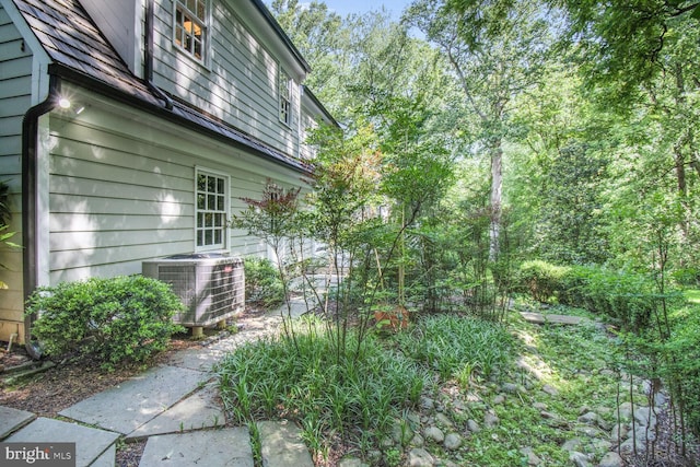 11801 Glen Mill Rd, Potomac, MD 20854 - view of home's exterior with central AC