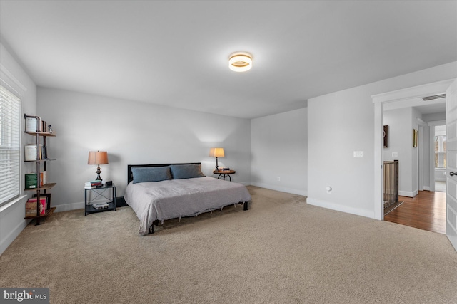 17968 Ridgewood Pl, Round Hill, VA 20141 - carpeted bedroom featuring baseboards