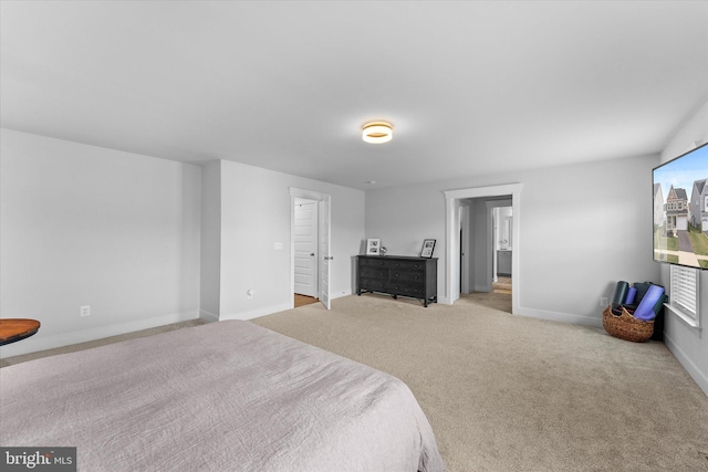 17968 Ridgewood Pl, Round Hill, VA 20141 - carpeted bedroom with baseboards