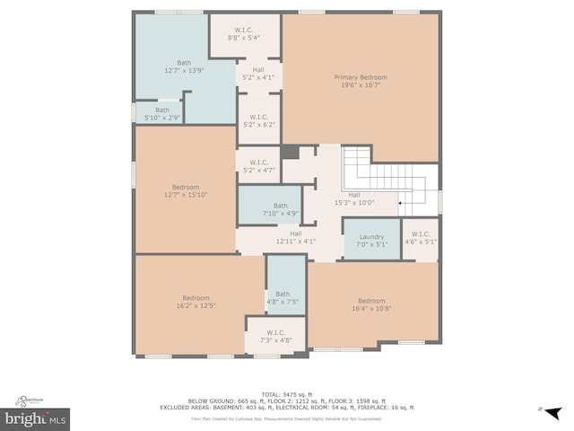 17968 Ridgewood Pl, Round Hill, VA 20141 - property floor plan