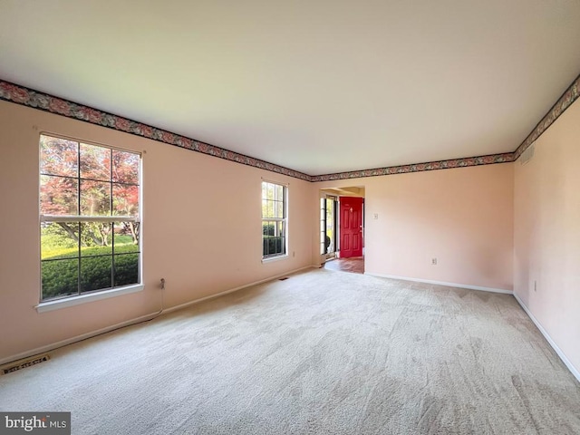 107 Horseshoe Ln, North Wales, PA 19454 - empty room with baseboards and light colored carpet