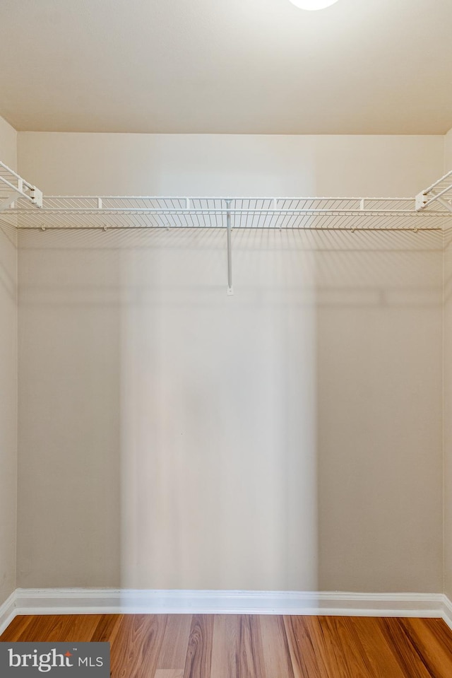 1001 N Randolph St Unit 513, Arlington, VA 22201 - walk in closet featuring wood finished floors