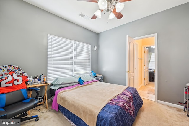 7306 Sudley Ave, Brandywine, MD 20613 - bedroom with carpet flooring and a ceiling fan