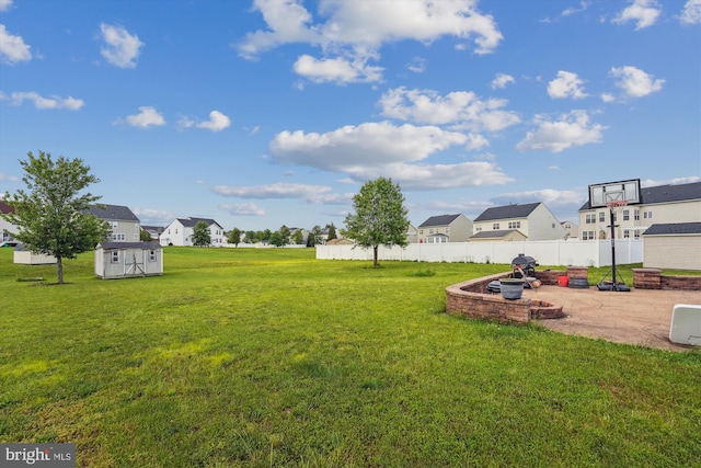 7306 Sudley Ave, Brandywine, MD 20613 - view of yard with a patio and a residential view