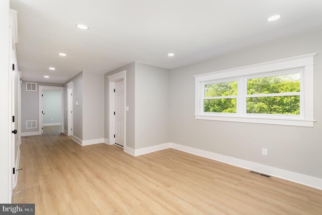 434 Bunker Hill Rd, Halifax, PA 17032 - unfurnished room featuring recessed lighting, light wood-style floors, and baseboards