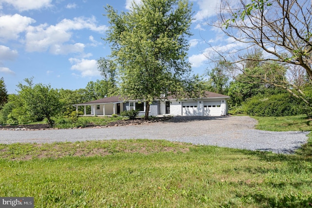 434 Bunker Hill Rd, Halifax, PA 17032 - view of front of property with driveway and a garage