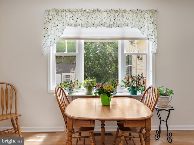 2 Assawoman Ave, Ocean View, DE 19970 - dining space with baseboards and light wood-style floors