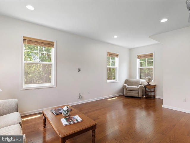 2 Assawoman Ave, Ocean View, DE 19970 - living area featuring wood finished floors and recessed lighting
