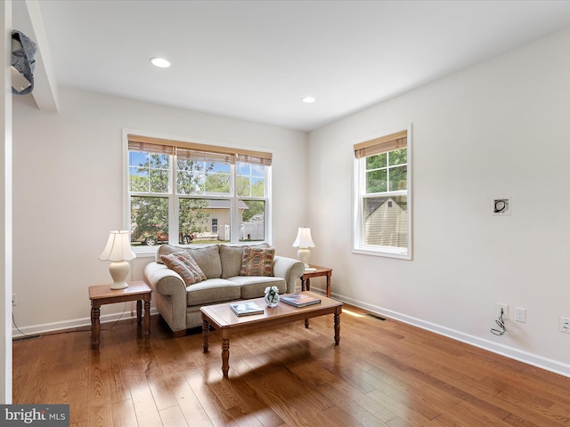 2 Assawoman Ave, Ocean View, DE 19970 - living room with wood finished floors and recessed lighting