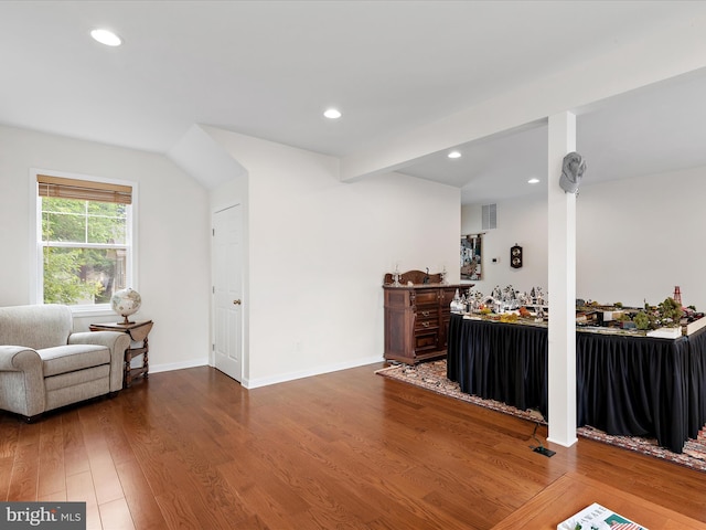 2 Assawoman Ave, Ocean View, DE 19970 - bar area featuring wood finished floors and recessed lighting