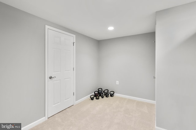 12407 Rousseau Ter, North Potomac, MD 20878 - carpeted spare room featuring baseboards and recessed lighting