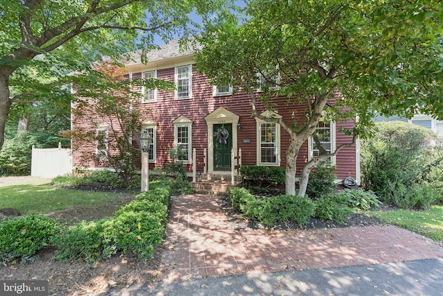 2085 Cobblestone Ln, Reston, VA 20191 - view of colonial house