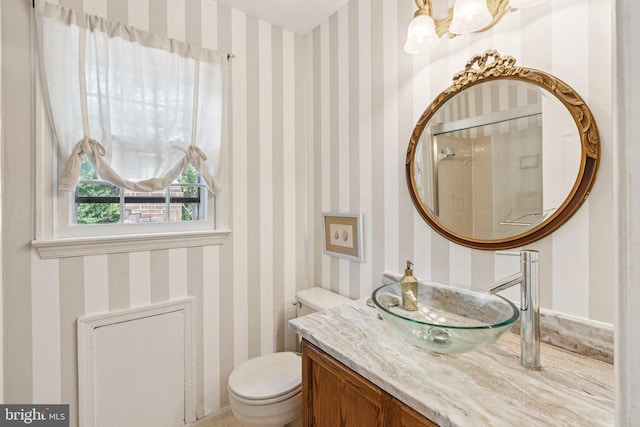 2085 Cobblestone Ln, Reston, VA 20191 - bathroom featuring vanity and toilet